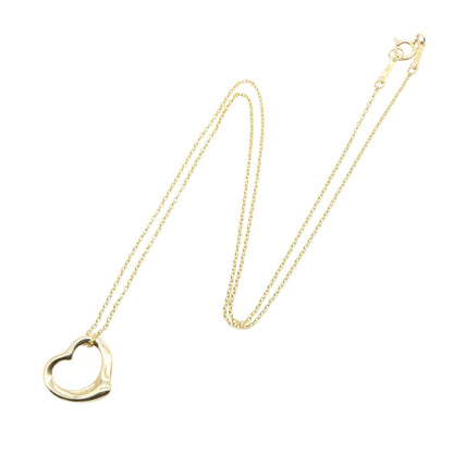 TIFFANY&CO Small Open Heart Gold Necklace