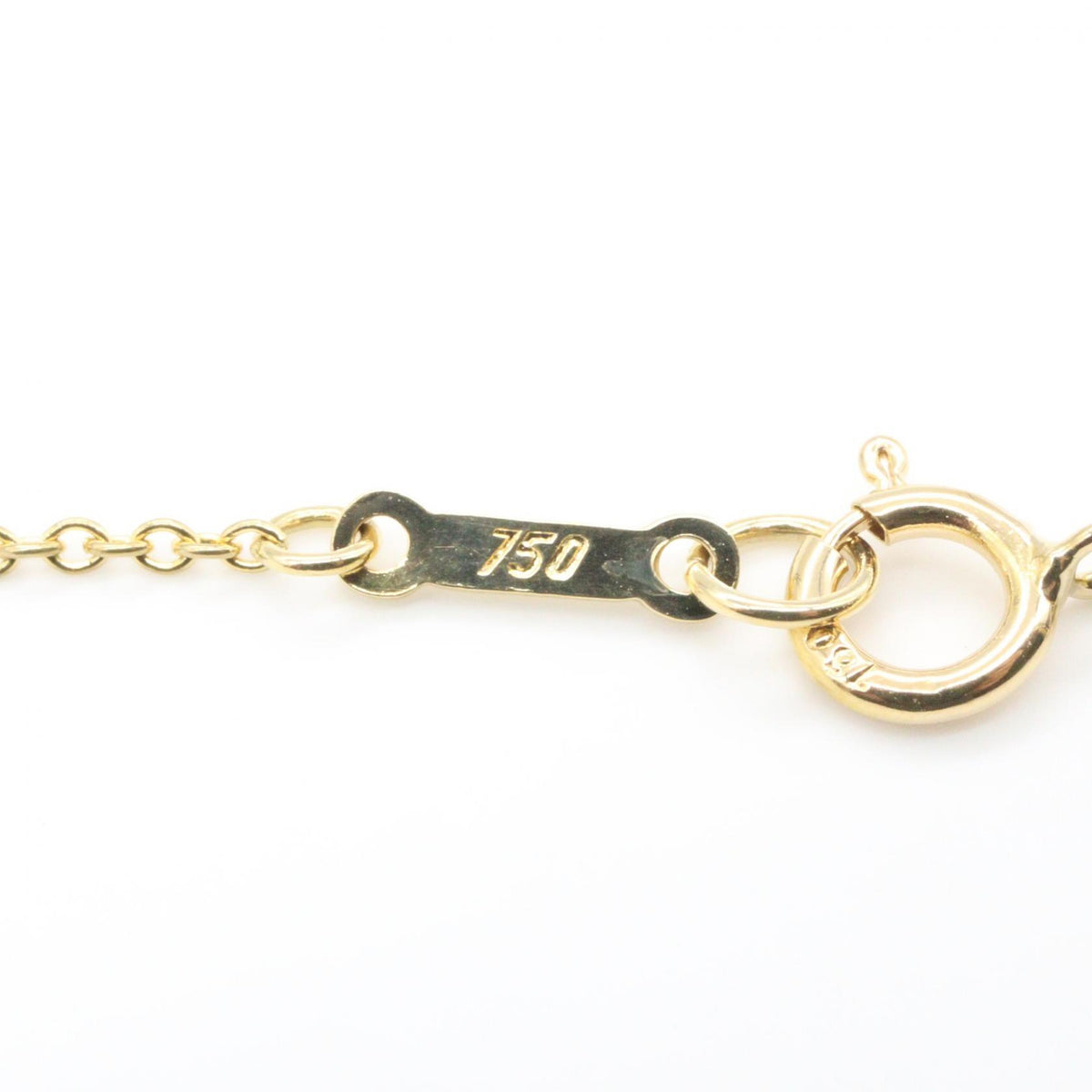 TIFFANY&CO Small Open Heart Gold Necklace