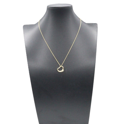 TIFFANY&CO Small Open Heart Gold Necklace