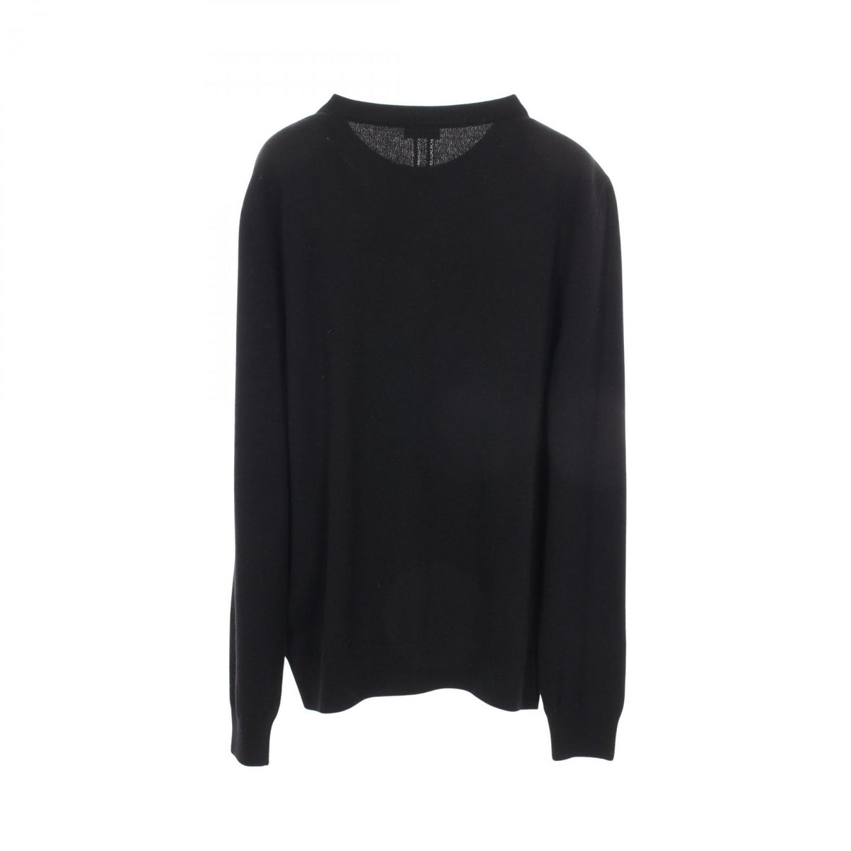 SAINT LAURENT PARIS Distressed Wool Knit Black Size L