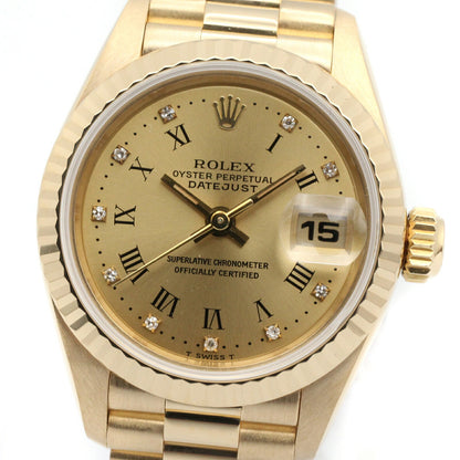 ROLEX Datejust 10-Point Gold 69178G Watch