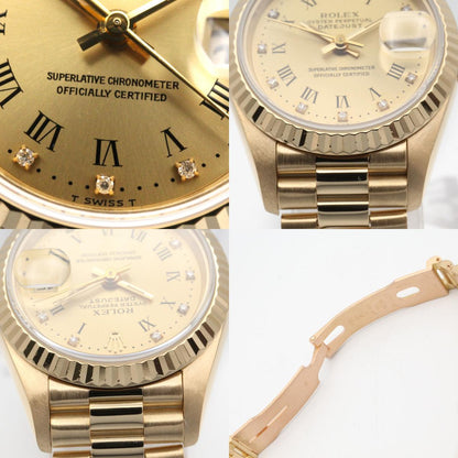 ROLEX Datejust 10-Point Gold 69178G Watch
