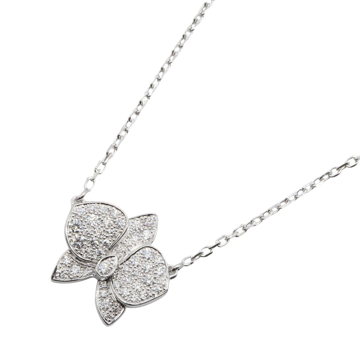 CARTIER 18K White Gold Diamond Necklace