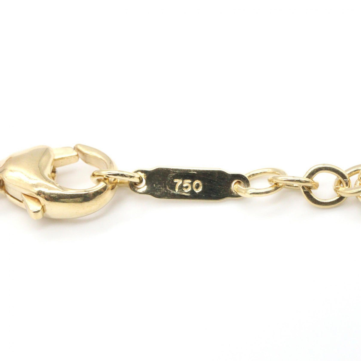 TIFFANY&CO Open Heart K18 Gold Necklace