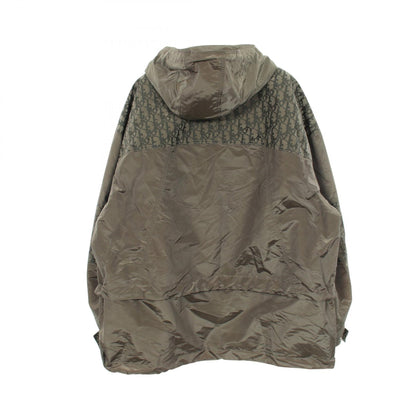 Dior Oblique Hooded Nylon Jacket Green Size 48