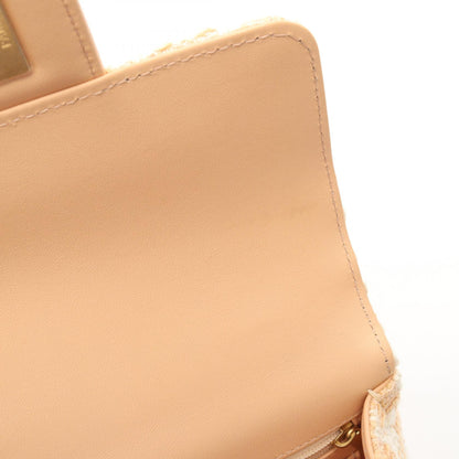 CHANEL Matelasse Top Handle 2WAY Bag Pink