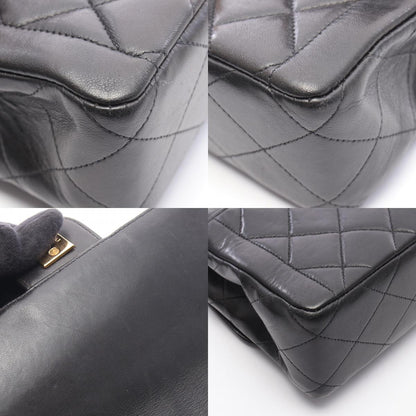 CHANEL Matelasse Mini Lambskin Bag Black