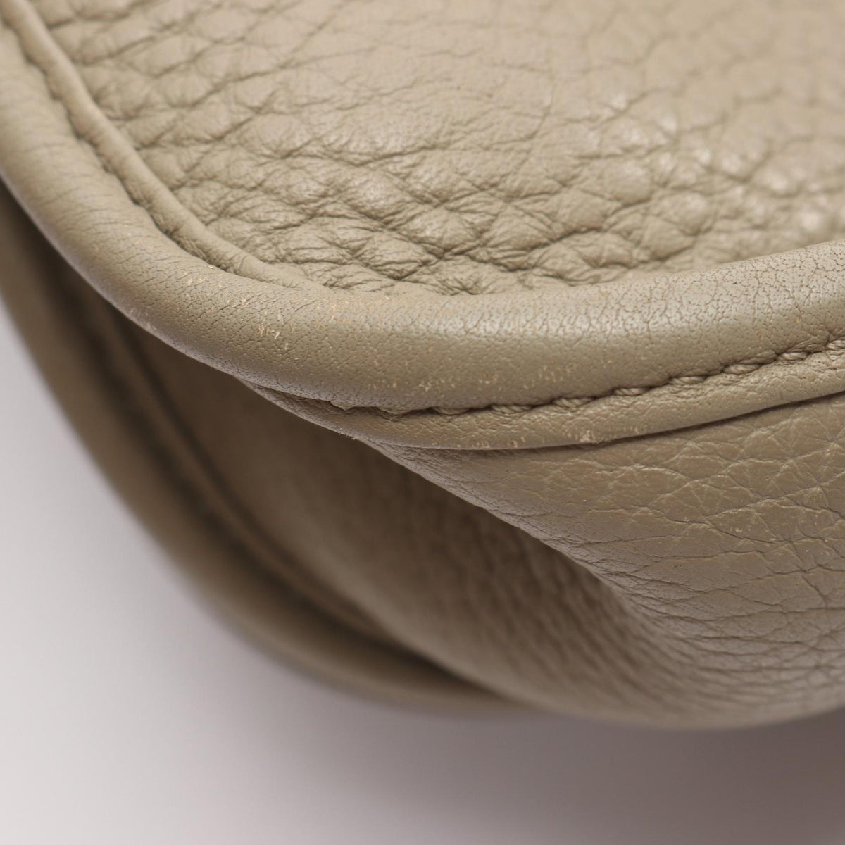 HERMES Evelyne III PM Shoulder Bag Green