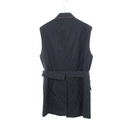 Dior Peter Doig Star Embroidered Wool Vest Navy Size 48