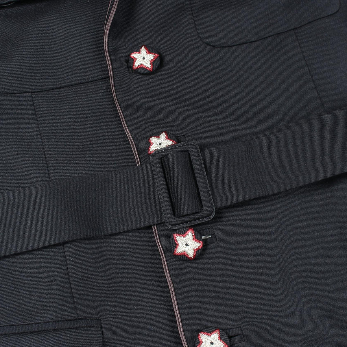 Dior Peter Doig Star Embroidered Wool Vest Navy Size 48