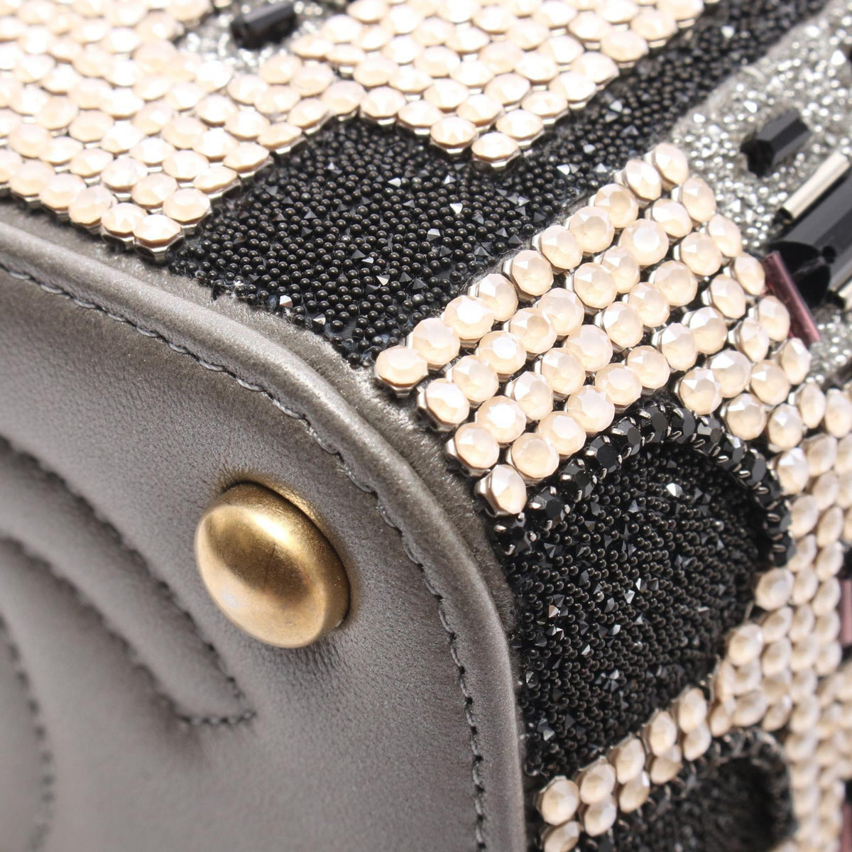 CHANEL Small Beaded Embroidered Bucket Bag