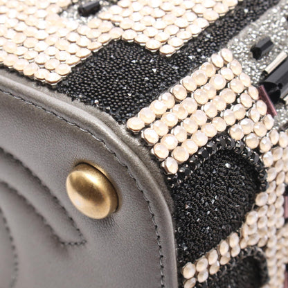 CHANEL Small Beaded Embroidered Bucket Bag