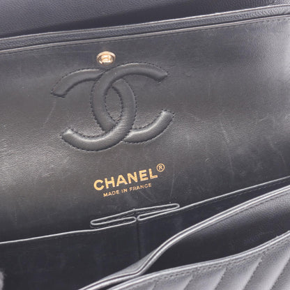 CHANEL V Stitch Chevron W Shoulder Bag