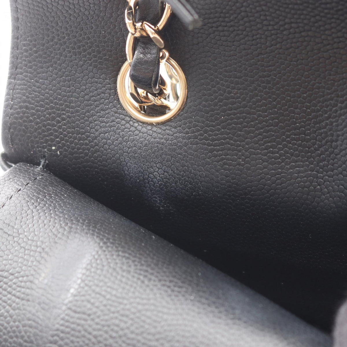 CHANEL V Stitch Chevron W Shoulder Bag