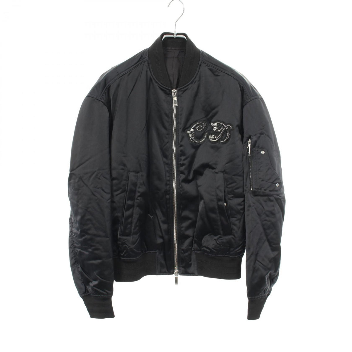 Dior x Kenny Scharf CD Logo Nylon Jacket Black Size 48