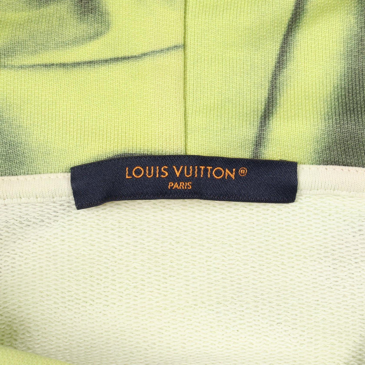 LOUIS VUITTON Monogram Signature Hoodie Cotton Nylon Size XL