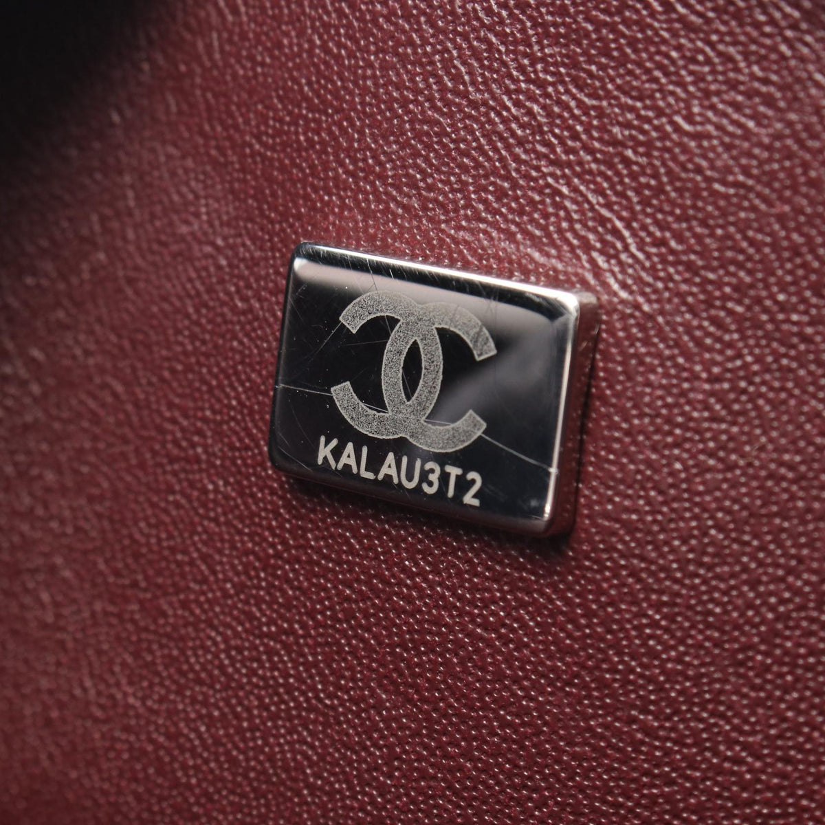 CHANEL Black Lambskin Shoulder Bag