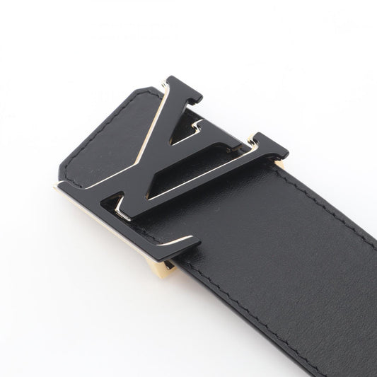 LOUIS VUITTON LV Optic Reversible Black Grey Belt Size 85/34