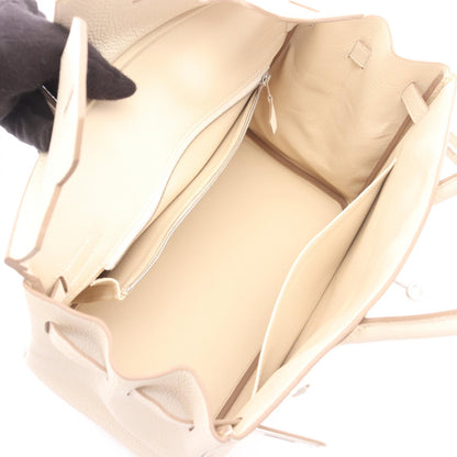 HERMES Birkin 30 Craie Togo Hardware Bag