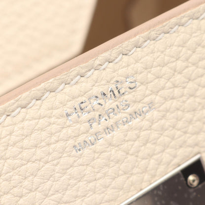 HERMES Birkin 30 Craie Togo Hardware Bag