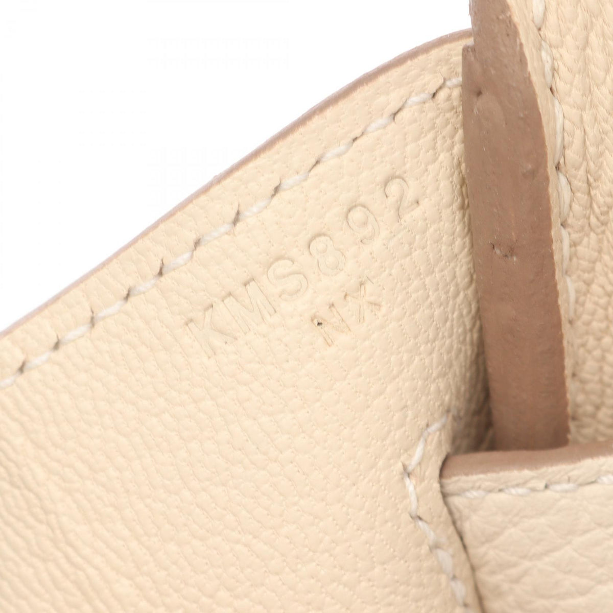 HERMES Birkin 30 Craie Togo Hardware Bag