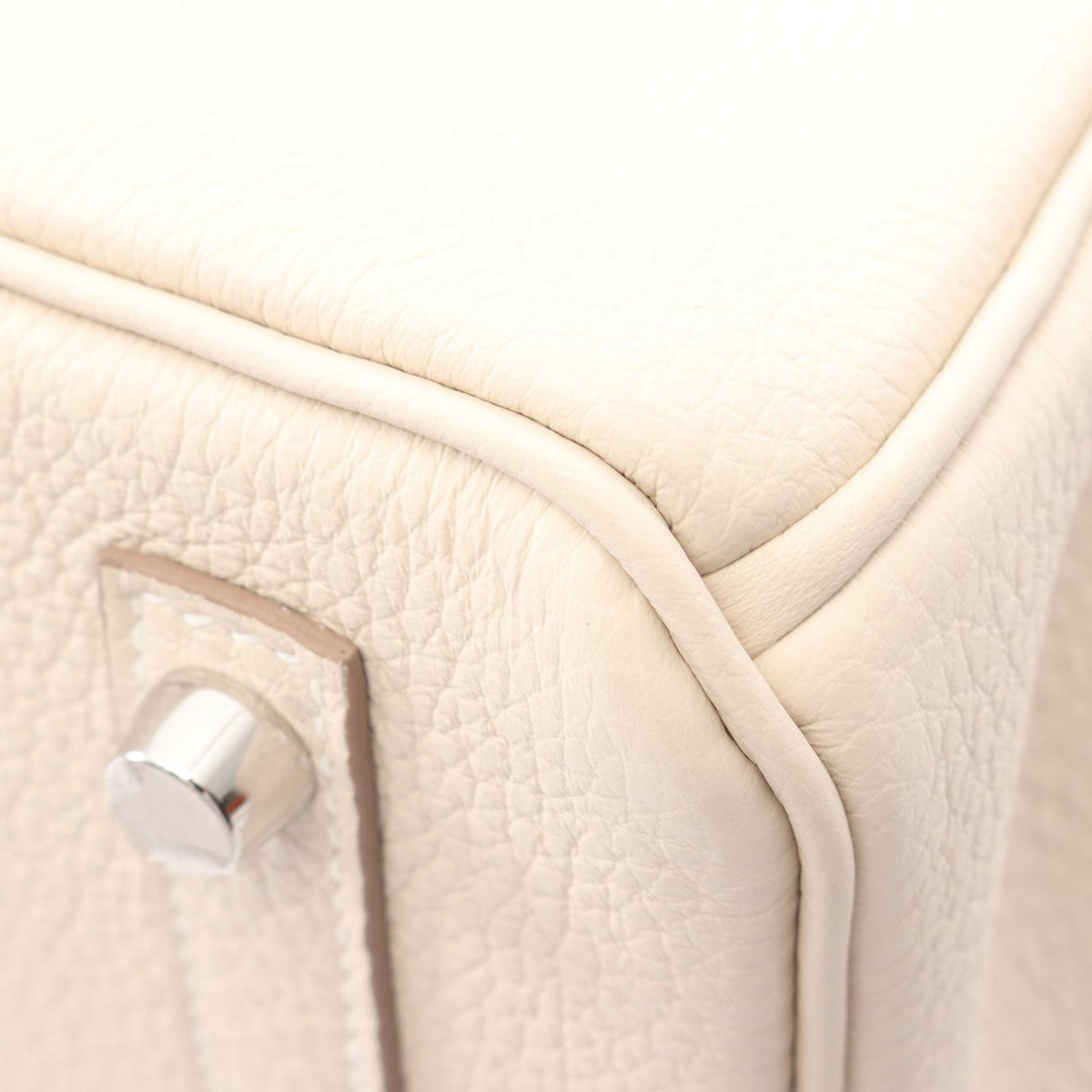 HERMES Birkin 30 Craie Togo Hardware Bag
