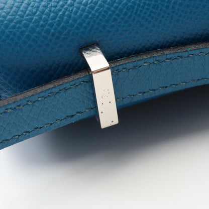 HERMES Blue Constance 3 Elan Shoulder Bag