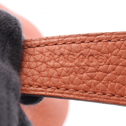 HERMES Lindy 30 Cuivre Brown Shoulder Bag