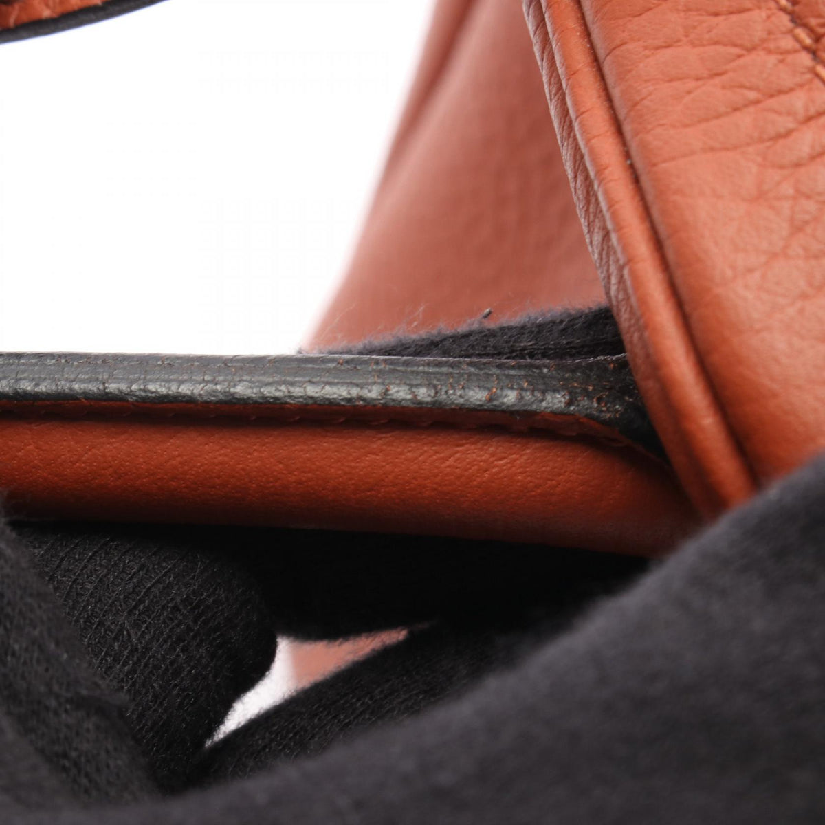 HERMES Lindy 30 Cuivre Brown Shoulder Bag