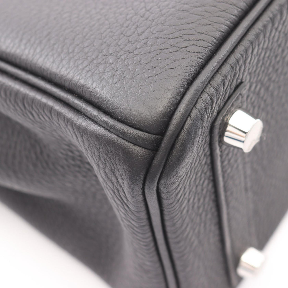 HERMES Birkin 25 Togo Leather Bag