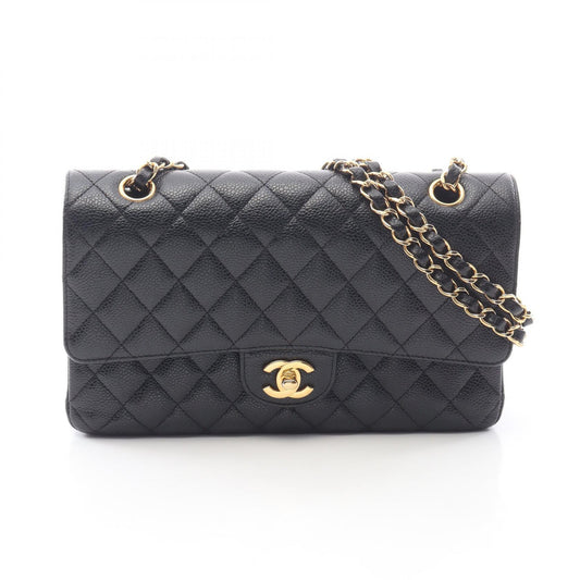 CHANEL Matelasse Double Flap Shoulder Bag