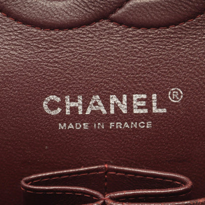 CHANEL Matelasse Double Flap Black Caviar Shoulder Bag