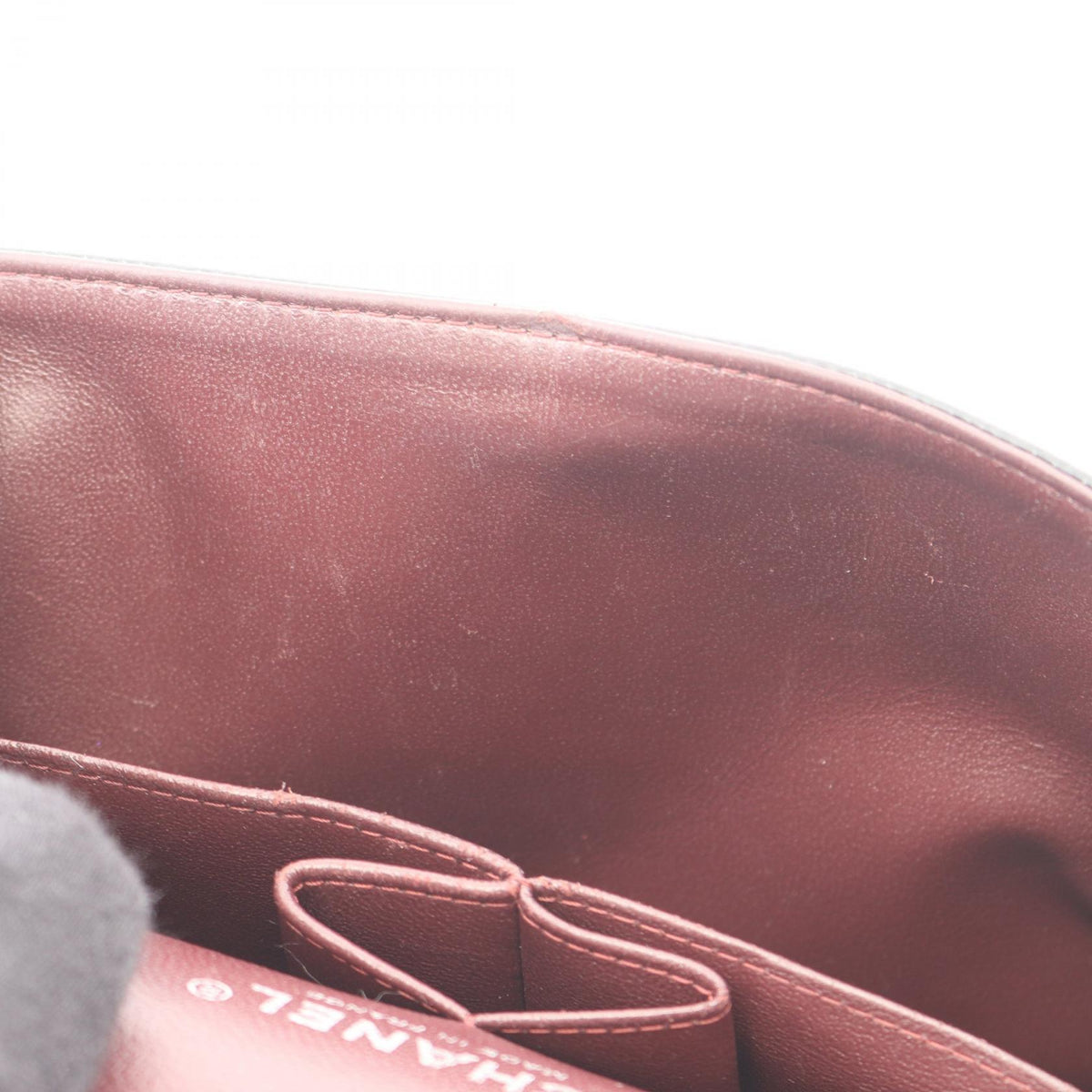 CHANEL Matelasse Double Flap Black Caviar Shoulder Bag