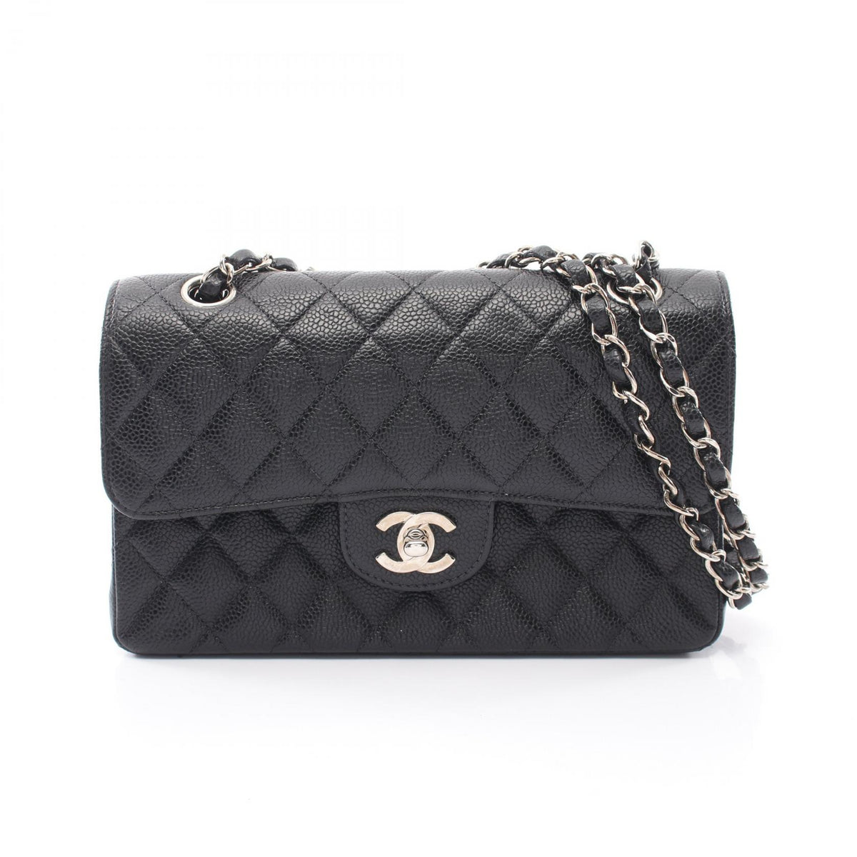 CHANEL Matelasse Double Flap Shoulder Bag
