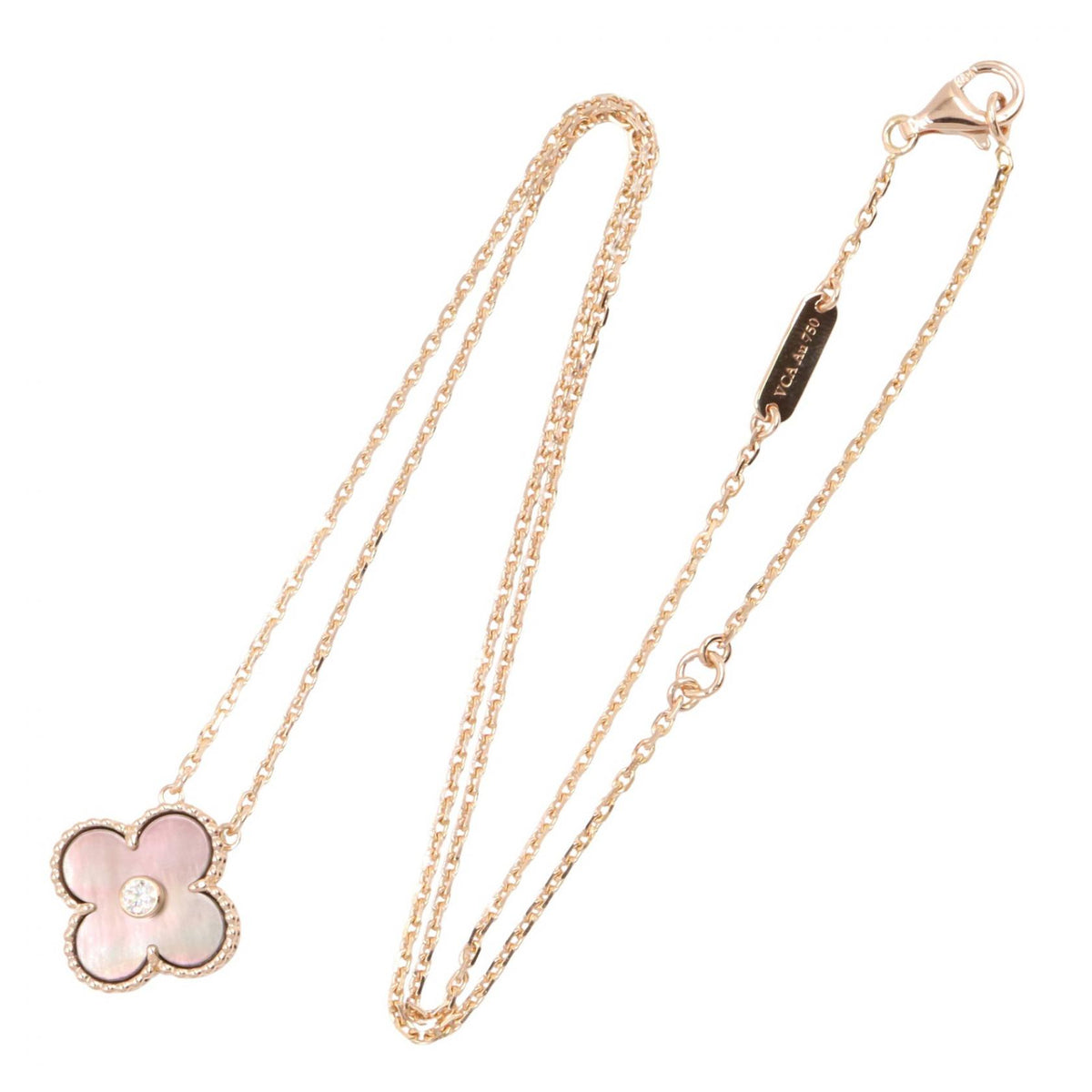Van Cleef & Arpels Vintage Necklace K18PG