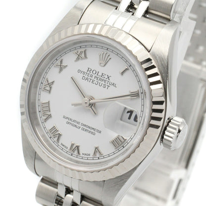 ROLEX Datejust F-Serial Watch Steel White