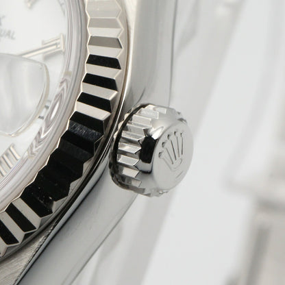 ROLEX Datejust F-Serial Watch Steel White