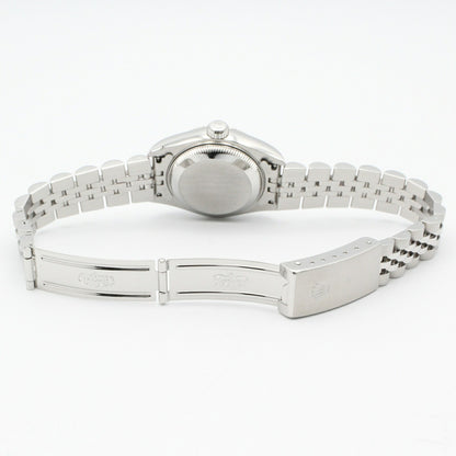 ROLEX Datejust F-Serial Watch Steel White