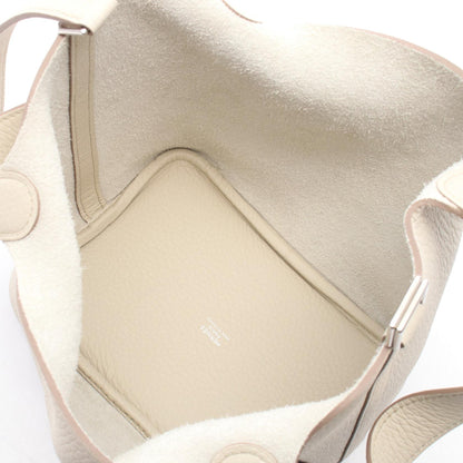 HERMES Picotin Lock PM Taurillon Bag Beige