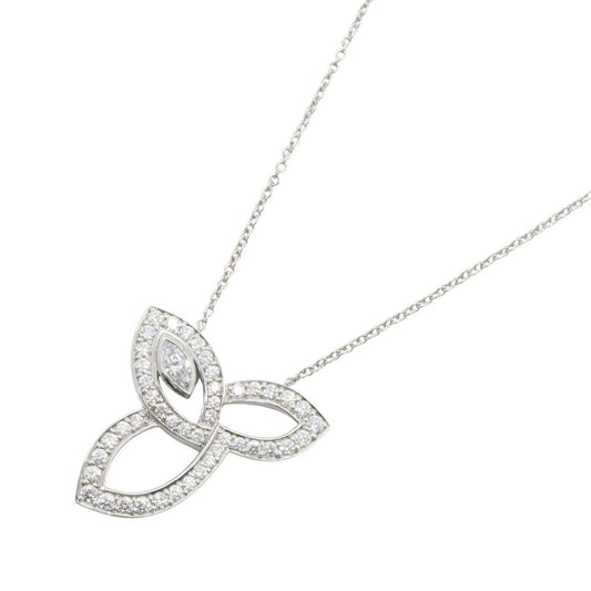 HARRY WINSTON Silver Lily Pt950 Necklace