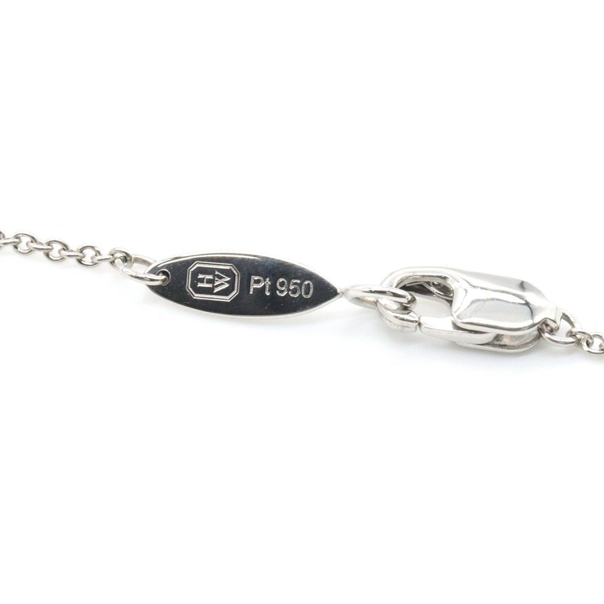 HARRY WINSTON Silver Lily Pt950 Necklace