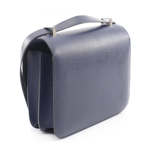 HERMES Constance 3 24 Bleu Shoulder Bag Blue