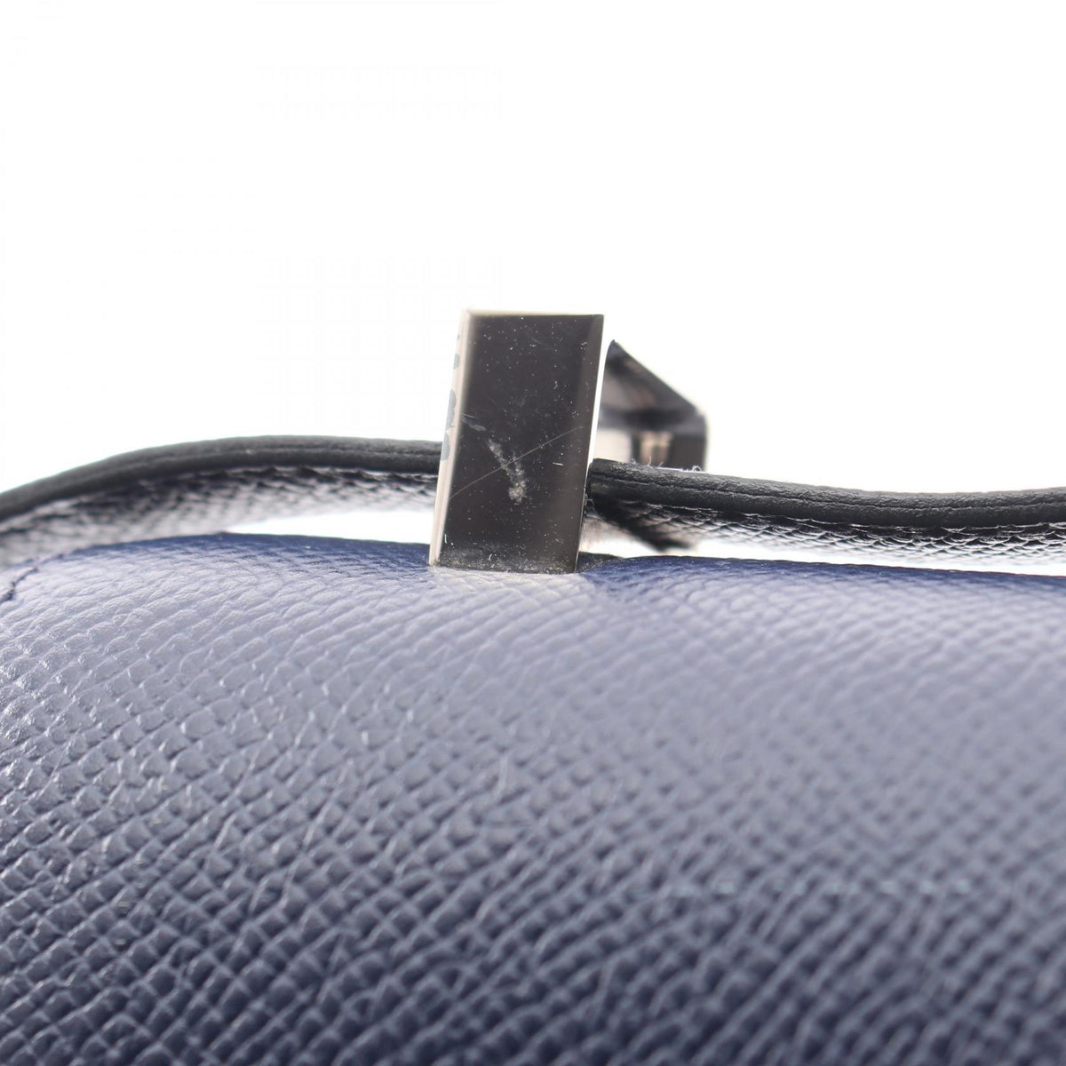HERMES Constance 3 24 Bleu Shoulder Bag Blue