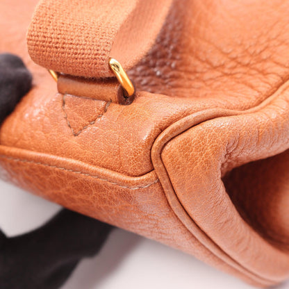 HERMES Kelly Ad GM Buffle Backpack Brown