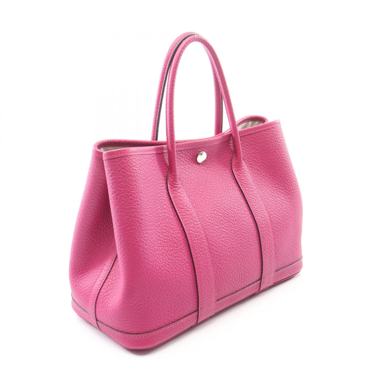 HERMES Garden Party TPM Pink Tote Bag