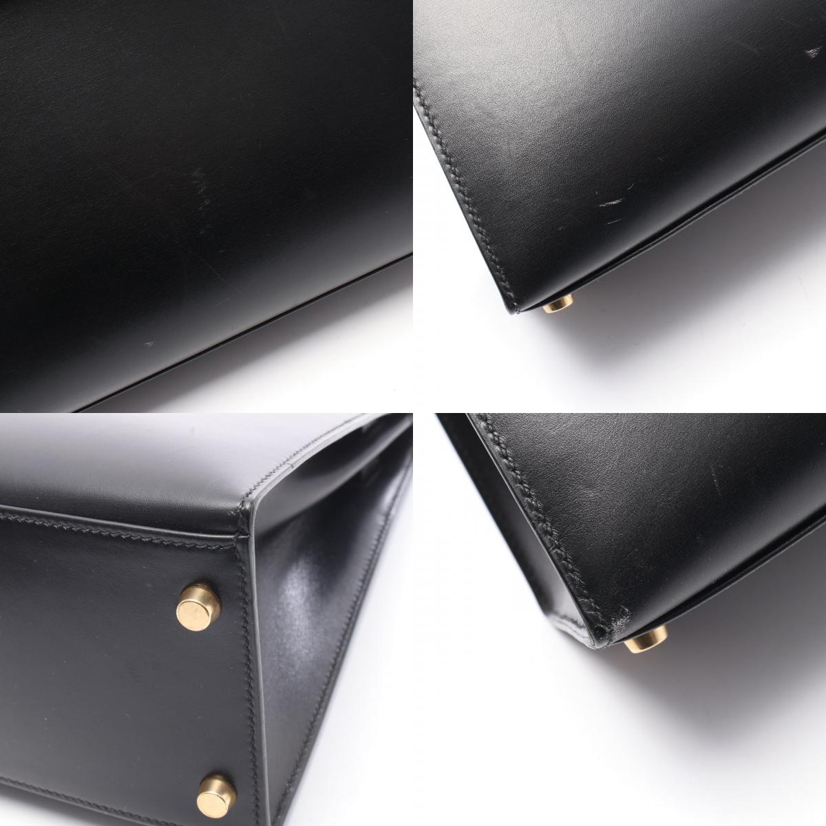 HERMES Kelly 32 Sellier Box Handle Bag