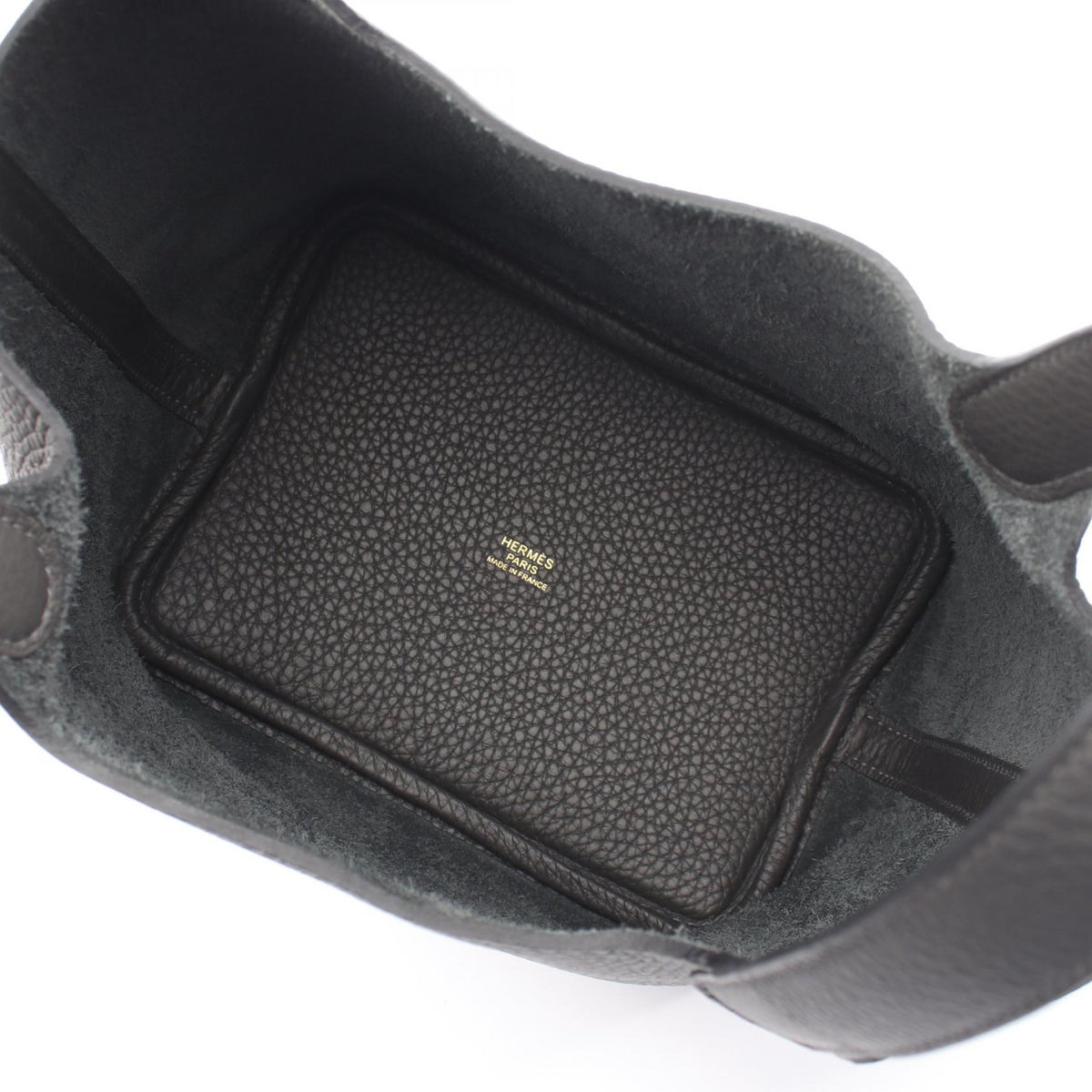 HERMES Picotin Lock PM Vert Mangrove Handbag