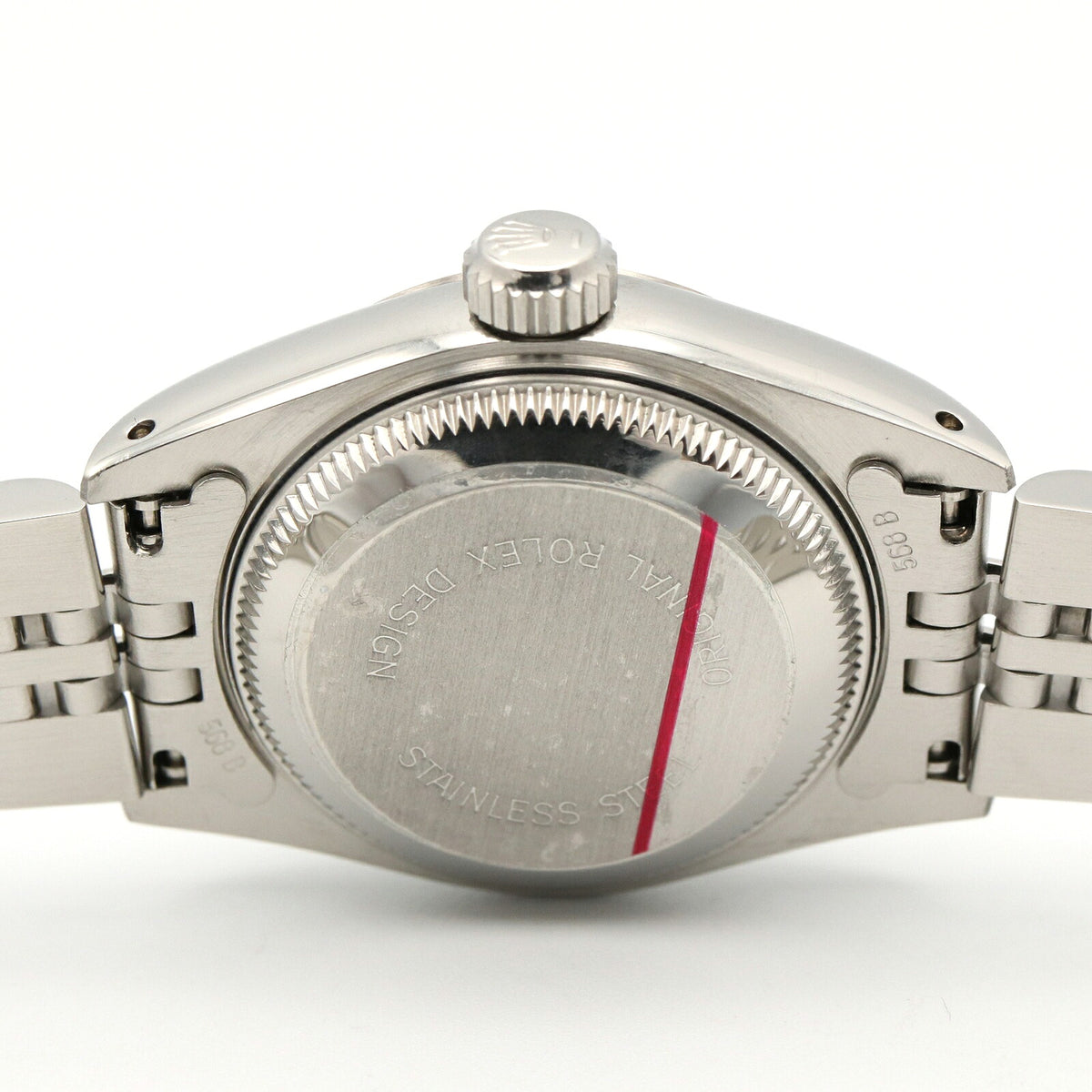 ROLEX Datejust K18WG Stainless Dial Watch