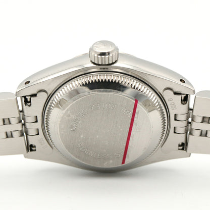 ROLEX Datejust K18WG Stainless Dial Watch