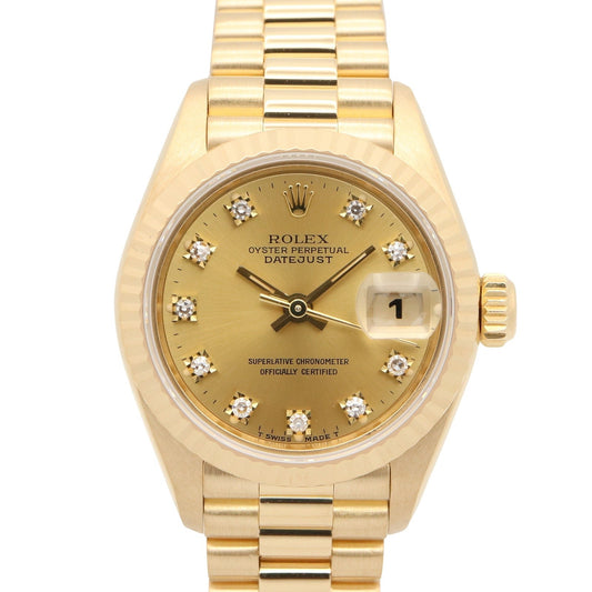 ROLEX Datejust 10-Point Gold 69178G Watch
